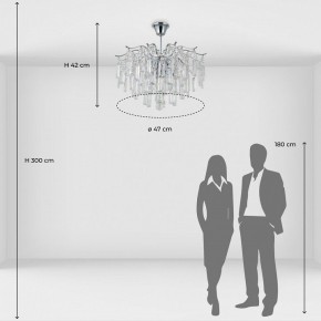Люстра на штанге MW-Light Бриз 50 111019306 в Губкинском - gubkinskiy.mebel24.online | фото 7