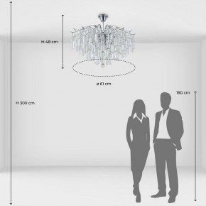 Люстра на штанге MW-Light Бриз 50 111019408 в Губкинском - gubkinskiy.mebel24.online | фото 9