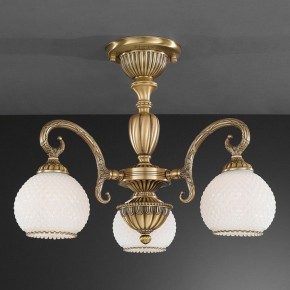 Люстра на штанге Reccagni Angelo 8400 PL 8420/3 в Губкинском - gubkinskiy.mebel24.online | фото 2