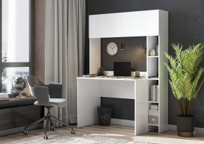 МАЙНД-02 Стол компьютерный (белое дерево) в Губкинском - gubkinskiy.mebel24.online | фото