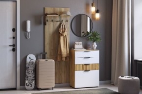 МЕБЕЛЬСОН К3 Прихожая (белое дерево) в Губкинском - gubkinskiy.mebel24.online | фото