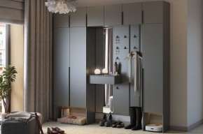 МЕБЕЛЬСОН К32 Прихожая (графит) в Губкинском - gubkinskiy.mebel24.online | фото