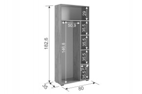 МЕБЕЛЬСОН К33 Прихожая в Губкинском - gubkinskiy.mebel24.online | фото 6