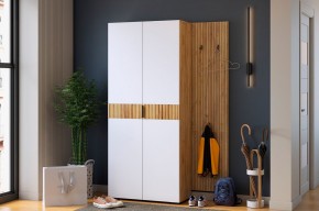 МЕБЕЛЬСОН К7 Прихожая (белое дерево) в Губкинском - gubkinskiy.mebel24.online | фото