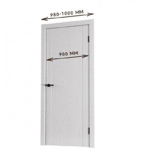 Межкомнатная дверь Bolivar Каньон браун (комплект) 900 в Губкинском - gubkinskiy.mebel24.online | фото