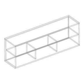 МОНИКА Полка настенная открытая в Губкинском - gubkinskiy.mebel24.online | фото 3