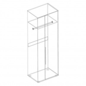 МОНИКА Шкаф для одежды в Губкинском - gubkinskiy.mebel24.online | фото 2