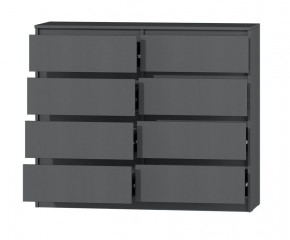 МС "Хилтон" Комод №3 1200 (8 ящ.) графит в Губкинском - gubkinskiy.mebel24.online | фото 3