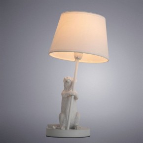 Настольная лампа декоративная Arte Lamp Gustav A4420LT-1WH в Губкинском - gubkinskiy.mebel24.online | фото 3