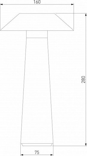 Настольная лампа декоративная Elektrostandard Future a062379 в Губкинском - gubkinskiy.mebel24.online | фото 3