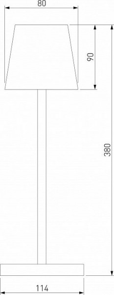 Настольная лампа декоративная Elektrostandard Mist a063970 в Губкинском - gubkinskiy.mebel24.online | фото 3