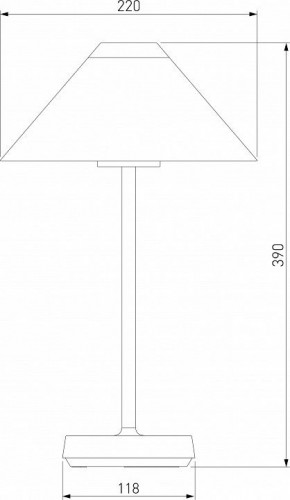 Настольная лампа декоративная Elektrostandard Mistery a062381 в Губкинском - gubkinskiy.mebel24.online | фото 3