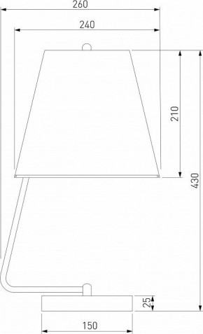 Настольная лампа декоративная Eurosvet Amaretto 01165/1 хром в Губкинском - gubkinskiy.mebel24.online | фото 2