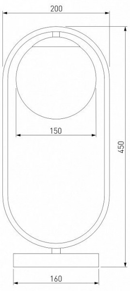 Настольная лампа декоративная Eurosvet Ringo 01138/1 золото в Губкинском - gubkinskiy.mebel24.online | фото 3