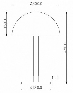 Настольная лампа декоративная Maytoni Ray Z012TL-L8B3K в Губкинском - gubkinskiy.mebel24.online | фото 4