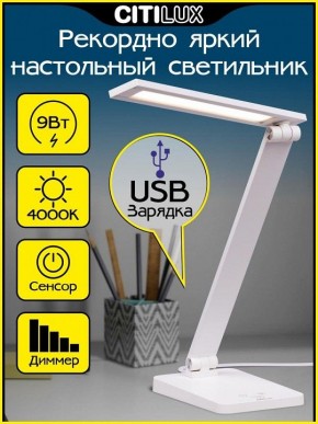 Настольная лампа офисная Citilux Ньютон CL803080 в Губкинском - gubkinskiy.mebel24.online | фото 2