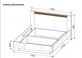 ОРЛАНДО Спальный гарнитур (модульный) в Губкинском - gubkinskiy.mebel24.online | фото 7