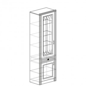 ОРЛЕАН Гостиная (модульная) серый в Губкинском - gubkinskiy.mebel24.online | фото 7