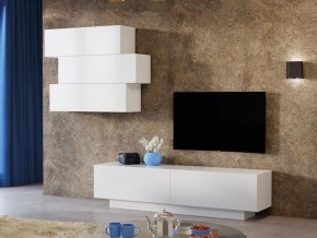 ПАОЛА Гостиная (Белый/Белый) в Губкинском - gubkinskiy.mebel24.online | фото 4