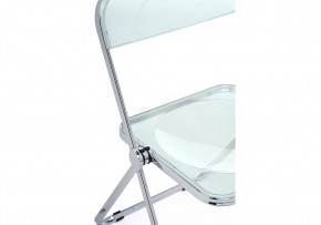 Пластиковый стул Fold складной clear gray-blue в Губкинском - gubkinskiy.mebel24.online | фото 7