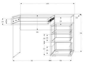 Подростковая Юпитер (модульная) в Губкинском - gubkinskiy.mebel24.online | фото 22