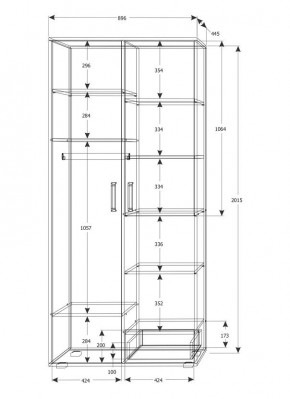 Подростковая Юпитер (модульная) в Губкинском - gubkinskiy.mebel24.online | фото 25