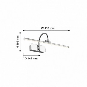 Подсветка для картины Favourite Strenuus 2431-1W в Губкинском - gubkinskiy.mebel24.online | фото 2