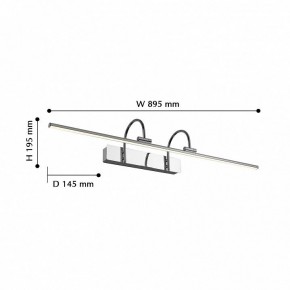 Подсветка для картины Favourite Strenuus 2431-3W в Губкинском - gubkinskiy.mebel24.online | фото 2