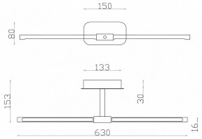 Подсветка для зеркала Favourite Insight 4016-2W в Губкинском - gubkinskiy.mebel24.online | фото 6