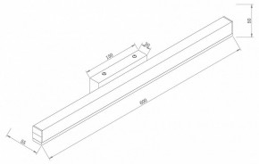 Подсветка для зеркала Maytoni Fichte MIR012WL-L14B4K в Губкинском - gubkinskiy.mebel24.online | фото 4