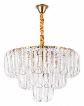 Подвесная люстра Arte Lamp Evelyn A4073LM-12PB в Губкинском - gubkinskiy.mebel24.online | фото 2