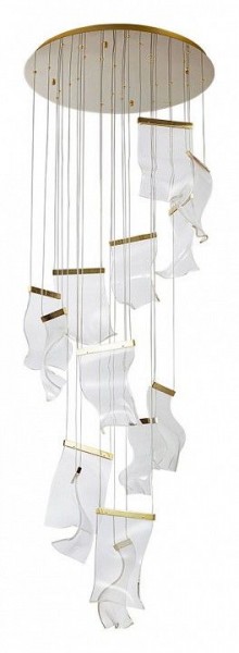 Подвесная люстра Arte Lamp Grappolo A2283SP-14GO в Губкинском - gubkinskiy.mebel24.online | фото