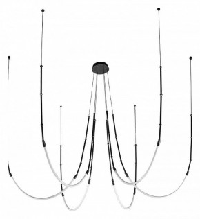 Подвесная люстра Arte Lamp Klimt A2850SP-42BK в Губкинском - gubkinskiy.mebel24.online | фото
