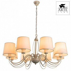 Подвесная люстра Arte Lamp Orlean A9310LM-8WG в Губкинском - gubkinskiy.mebel24.online | фото 2