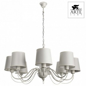 Подвесная люстра Arte Lamp Orlean A9310LM-8WG в Губкинском - gubkinskiy.mebel24.online | фото 3