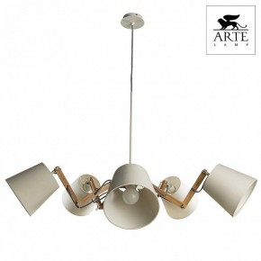 Подвесная люстра Arte Lamp Pinocchio A5700LM-5WH в Губкинском - gubkinskiy.mebel24.online | фото 3