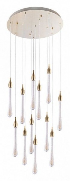 Подвесная люстра Arte Lamp Raindrop A1803LM-36PB в Губкинском - gubkinskiy.mebel24.online | фото