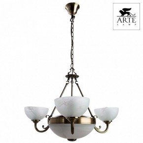 Подвесная люстра Arte Lamp Windsor A3777LM-3-2AB в Губкинском - gubkinskiy.mebel24.online | фото 2
