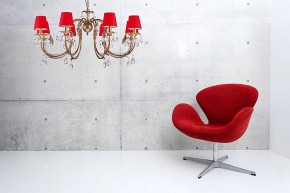 Подвесная люстра Arti Lampadari Meranola Meranola E 1.1.8 AG в Губкинском - gubkinskiy.mebel24.online | фото 3