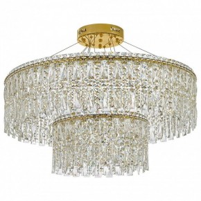 Подвесная люстра Arti Lampadari Ovindoli Gold Ovindoli L 1.5.80+40.100 G в Губкинском - gubkinskiy.mebel24.online | фото 2