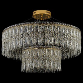 Подвесная люстра Arti Lampadari Ovindoli Gold Ovindoli L 1.5.80+40.100 G в Губкинском - gubkinskiy.mebel24.online | фото 3