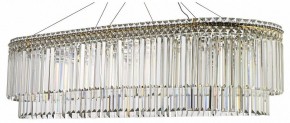 Подвесная люстра Arti Lampadari Ovindoli Nickel Ovindoli L 1.5.120x40.101 G в Губкинском - gubkinskiy.mebel24.online | фото