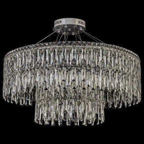 Подвесная люстра Arti Lampadari Ovindoli Nickel Ovindoli L 1.5.80+40.100 N в Губкинском - gubkinskiy.mebel24.online | фото 3