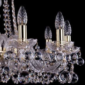 Подвесная люстра Bohemia Ivele Crystal 1402 1402/10/240/G/Balls в Губкинском - gubkinskiy.mebel24.online | фото 2