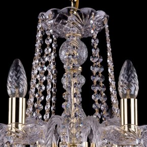 Подвесная люстра Bohemia Ivele Crystal 1402 1402/10/240/G/Balls в Губкинском - gubkinskiy.mebel24.online | фото 4