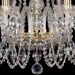 Подвесная люстра Bohemia Ivele Crystal 1402 1402/10/300/G в Губкинском - gubkinskiy.mebel24.online | фото 4