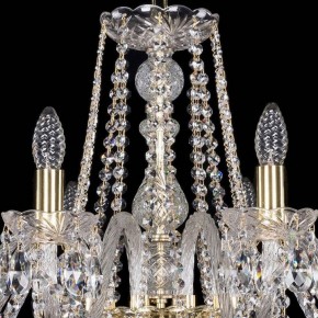 Подвесная люстра Bohemia Ivele Crystal 1402 1402/10/300/G в Губкинском - gubkinskiy.mebel24.online | фото 5
