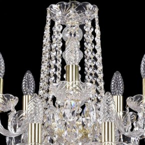 Подвесная люстра Bohemia Ivele Crystal 1402 1402/10+5/195/2d/G в Губкинском - gubkinskiy.mebel24.online | фото 4