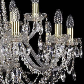Подвесная люстра Bohemia Ivele Crystal 1402 1402/10+5/300/G в Губкинском - gubkinskiy.mebel24.online | фото 2