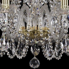 Подвесная люстра Bohemia Ivele Crystal 1402 1402/10+5/300/G в Губкинском - gubkinskiy.mebel24.online | фото 3